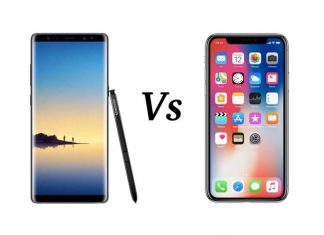 iPhone X vs Galaxy Note 8 benchmark vidéo Samsung Galaxy S9