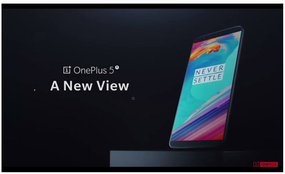 OnePlus 5T présentation officielle smartphone OnePlus