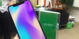 Leagoo S9 clone de l'iPhone X