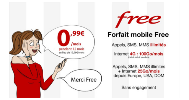 Offre mobile Free