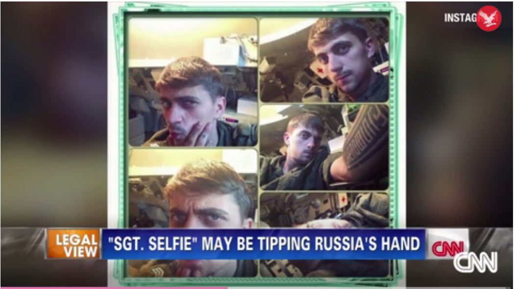 Instagram selfie russe