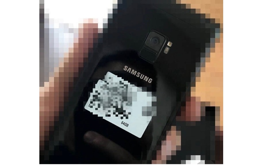 Samsung Galaxy S9 dos fuite