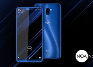 Noa N10 iPhone X clone