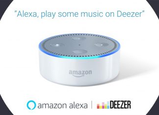 Deezer trouve sa place sur Amazon Alexa