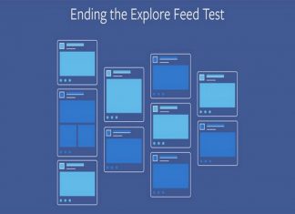 Facebook Explore Feed Test
