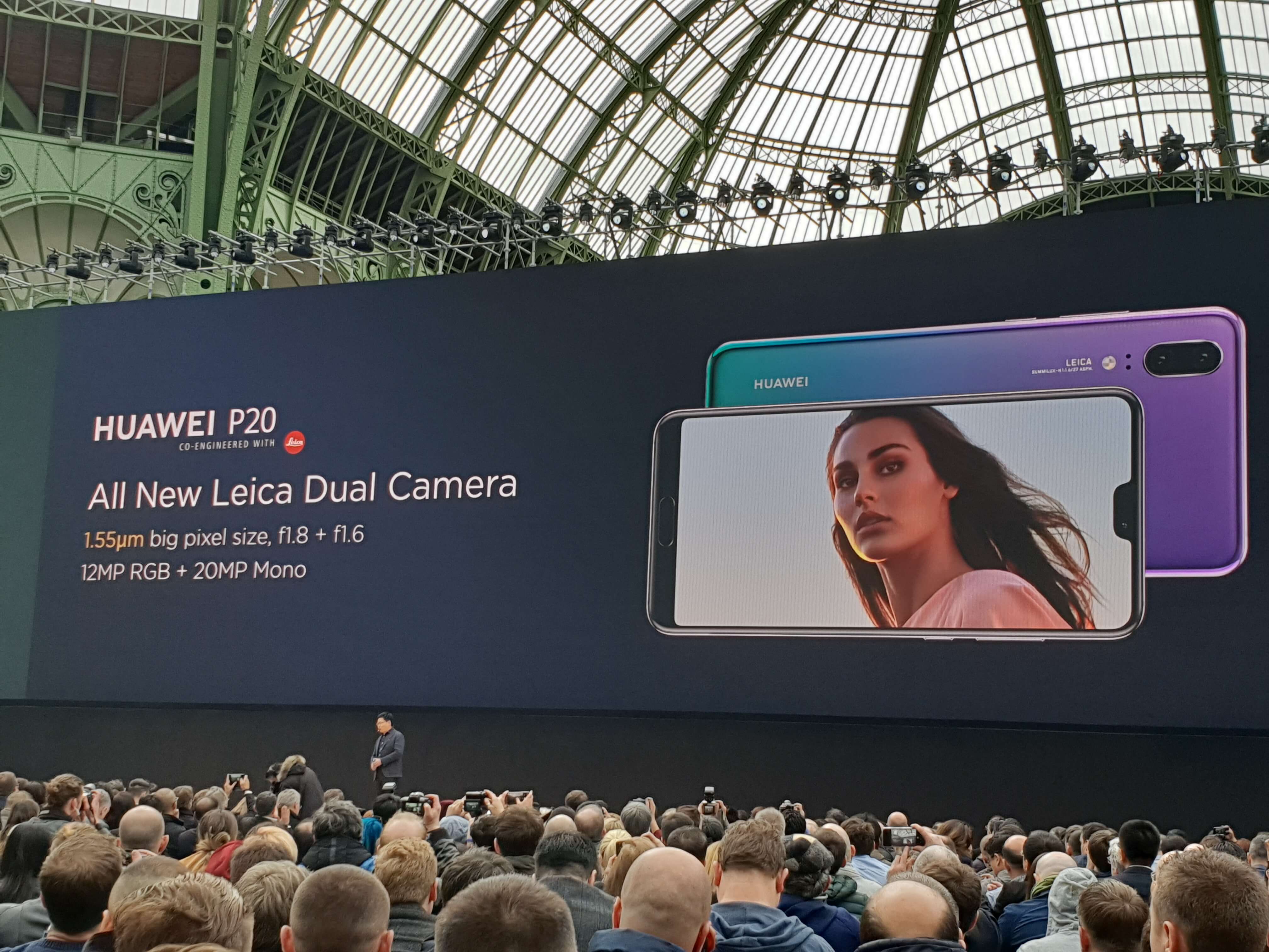Le double capteur photo du Huawei P20 Huawei P20