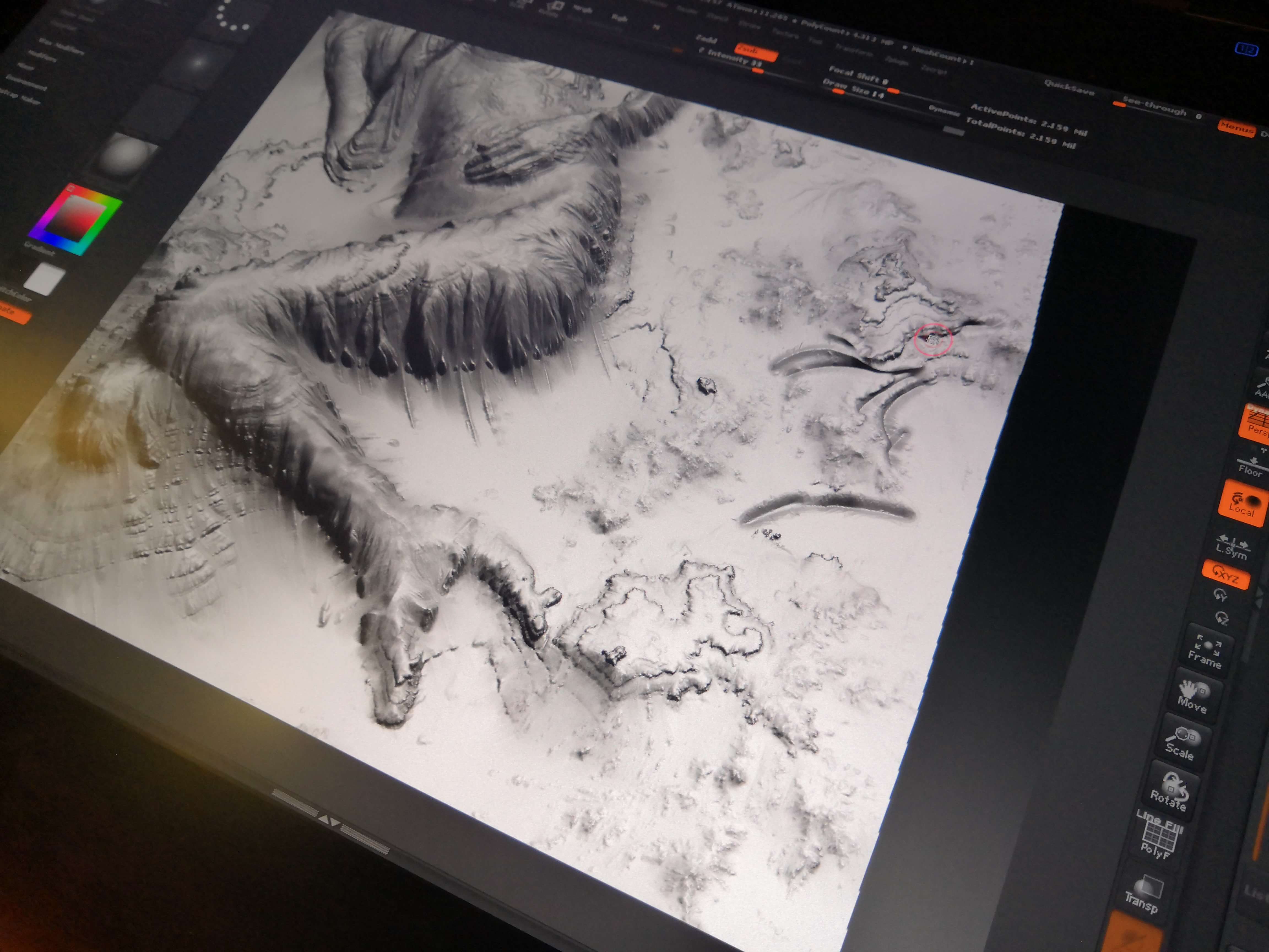 IMG 20180315 194542 - [ Prise en main ] Wacom Cintiq Pro : de nouveaux jouets pour les graphistes