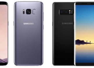 Samsung Galaxy S8 et Note 8