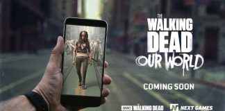 L'iPhone X utilisé pour développer le jeu en réalité augmenté The Walking Dead