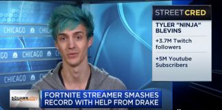 Fortnite : le streamer américain Ninja avoue gagner au moins 500 000 dollars par mois grâce à Twitch