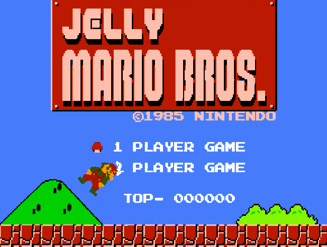Jelly Mario, une version déjantée de Super Mario Bros