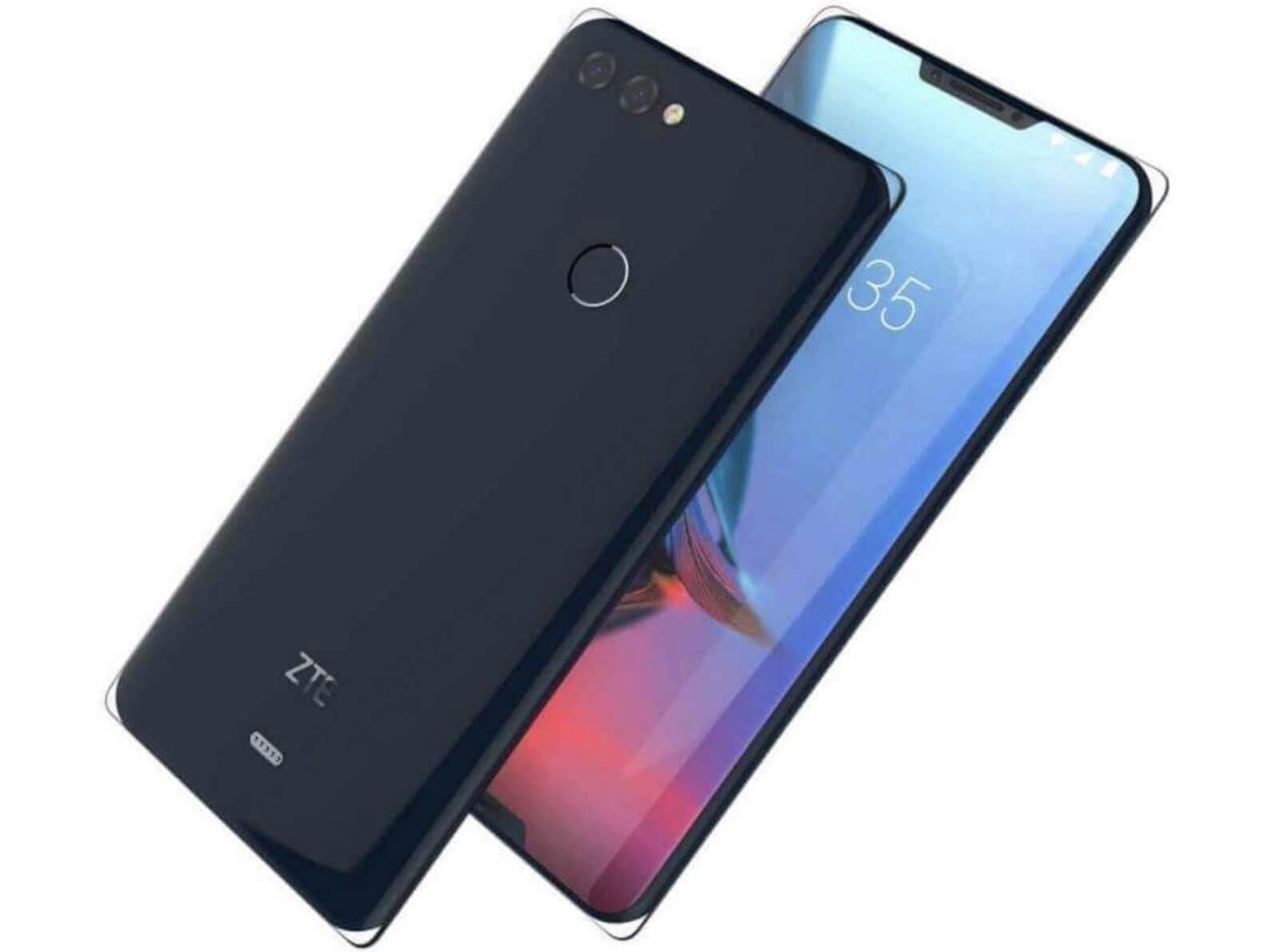 ZTE Iceberg - deux encoches et une coque en verre ZTE va plus loin que l'iPhone X avec un smartphone modulaire à deux encoches !