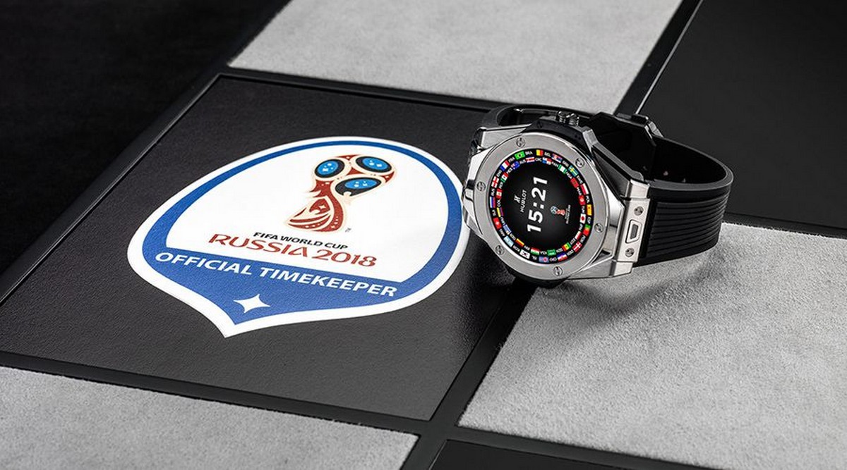 Hublot : une montre connectée à 4 500 € pour les arbitres de la Coupe du monde Hublot : une montre connectée à 4 500 € pour les arbitres de la Coupe du monde
