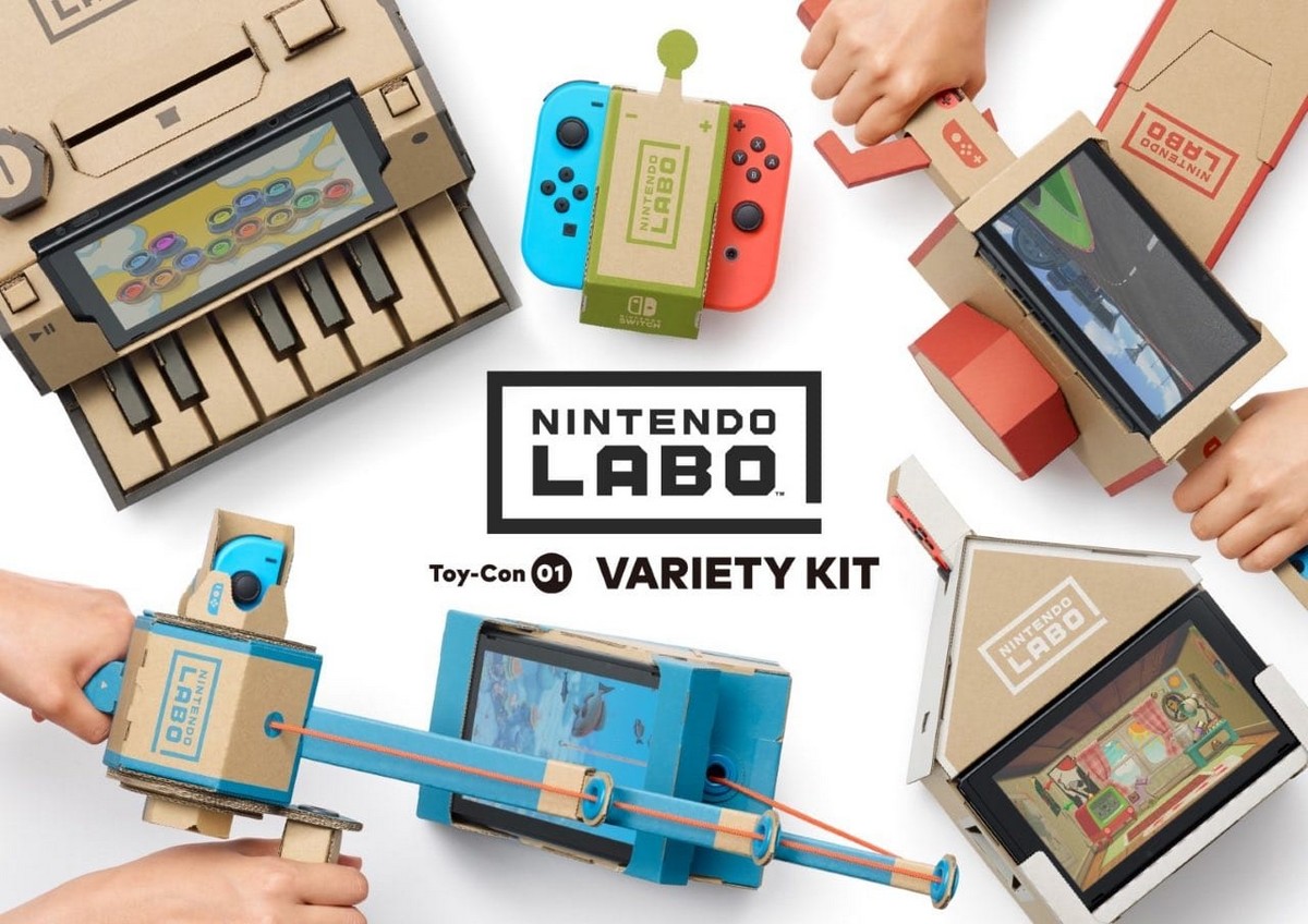 Nintendo Labo - de nombreux accessoires pour la Nintendo Switch ! Nintendo Switch : Nintendo veut améliorer la console avec des idées innovantes