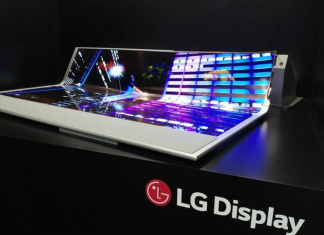 Écran enroulable de LG