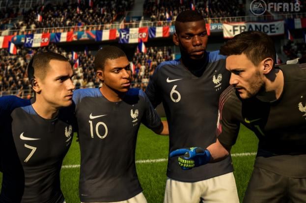 La France sur toit du monde et c'est FIFA 18 qui le dit !