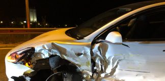 Nouvel accident d'une Tesla avec un Model 3 et l'Autopilot en question