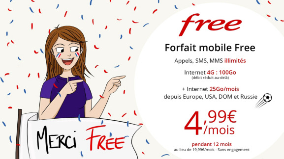 Forfait FreeMobile en promotion