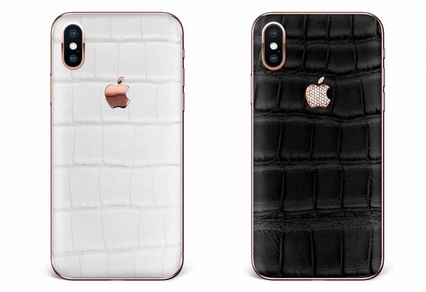 Un iPhone X en peau d'alligator à 9000 euros ça vous dit ?