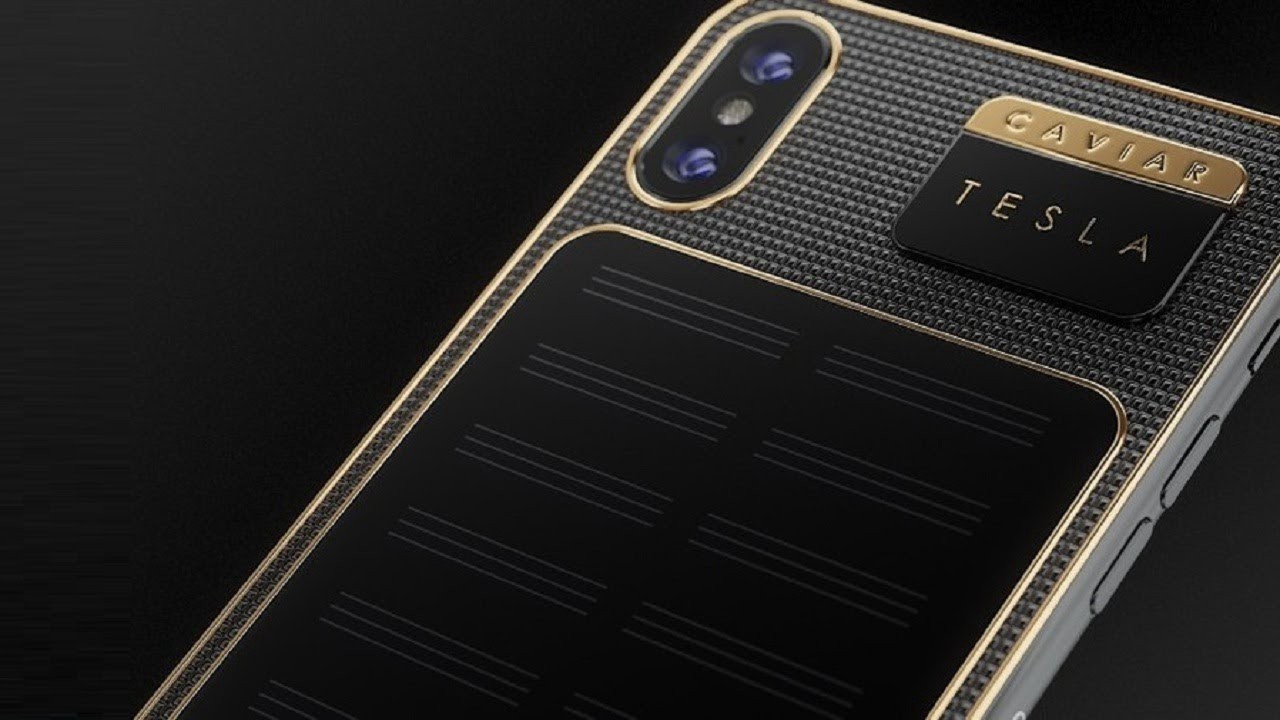 iPhone X Tesla Caviar iPhone X Tesla, un modèle innovant à plus de 4500 dollars