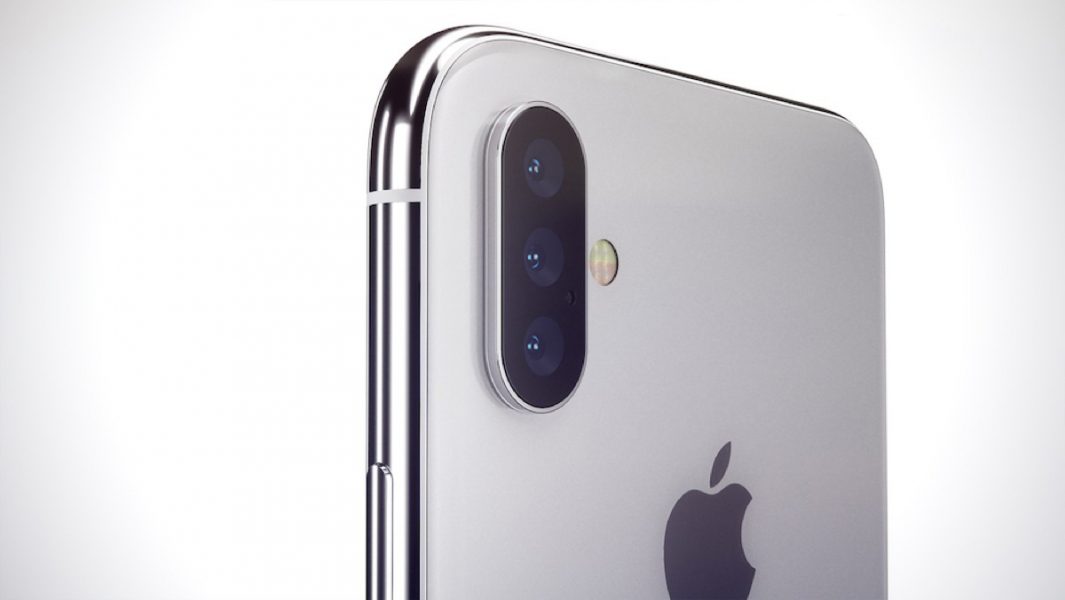 Trois capteurs photo pour un iPhone en 2019 ? Un iPhone avec trois capteurs photos en 2019 ?