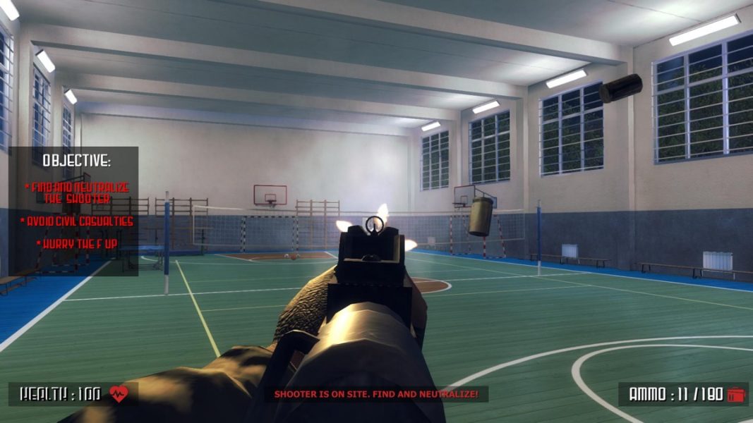 Un jeu de "mass shooting" dans une école sur Steam