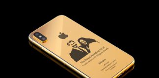 Un iPhone X en or pour le mariage royal anglais