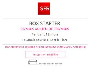 Box Starter SFR Showroomprive