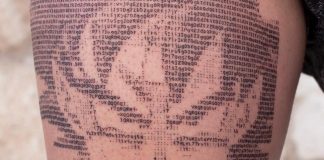 Goku de Dragon Ball en ASCII