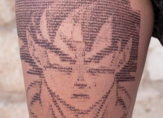 Goku de Dragon Ball en ASCII