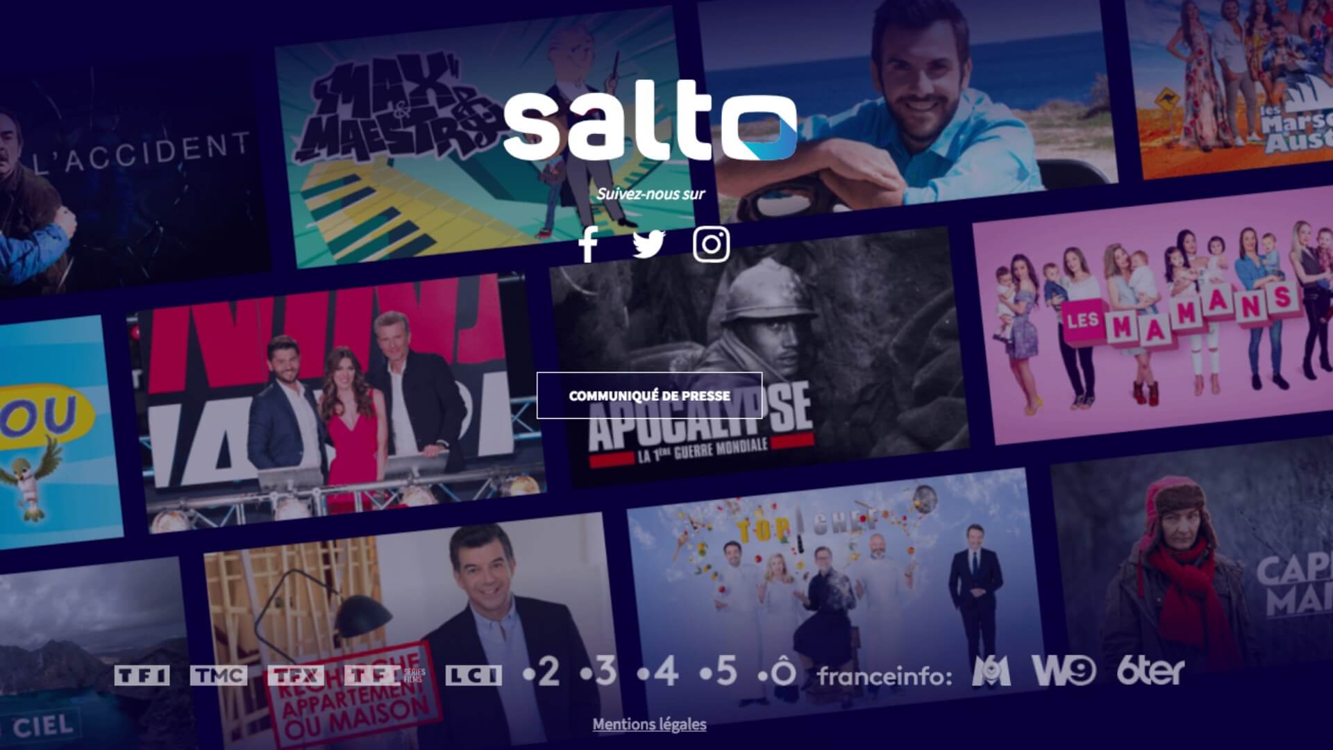 SALTO SALTO : l’alternative à Netflix créée par TF1, France TV et M6