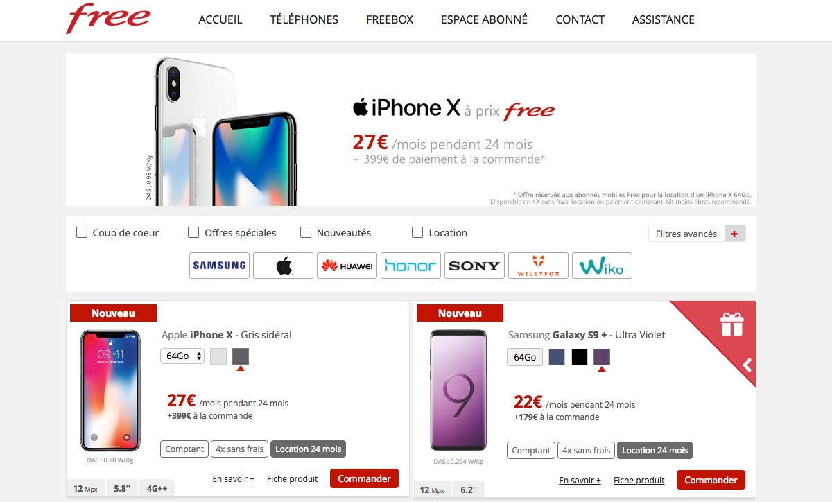 Free Mobile s'attaque à Orange sur la subvention des smartphones Free Mobile s'attaque à Orange sur la subvention des smartphones