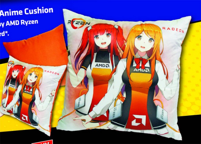 Des coussins AMD La force du marketing pour accompagner la performance AMD