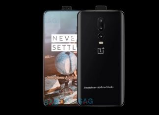 Un concept de OnePlus 6T avec triple capteur photo et caméra pop-up