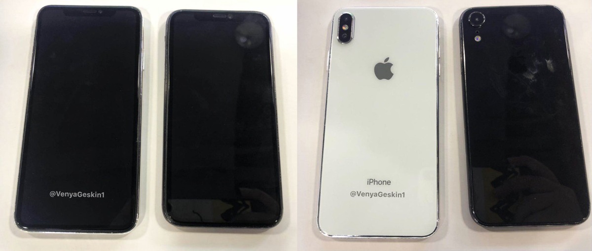 Des maquettes des iPhone 2018 se dévoilent sur la toile Des photos de maquettes d'iPhone 2018 sont sur la toile