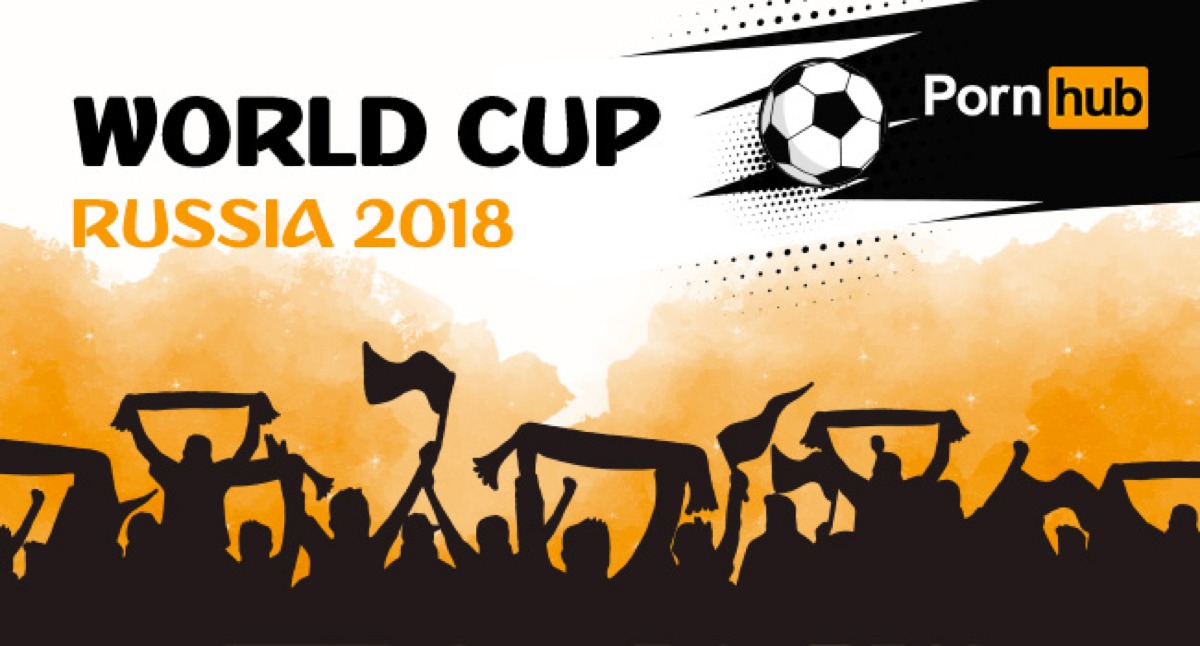 PornHub a vu son trafic baissé avec la Coupe du monde La Coupe du monde a fait chuter le trafic de PornHub