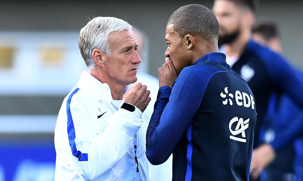 Deschamps et Mbappe Football et big data font bon ménage