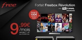 Freebox Revolution TV by Canal en promo sur Vente Privée