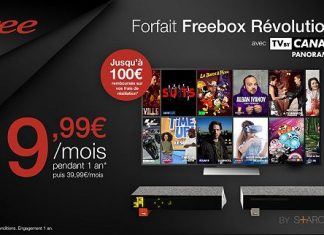 Freebox Revolution TV by Canal en promo sur Vente Privée