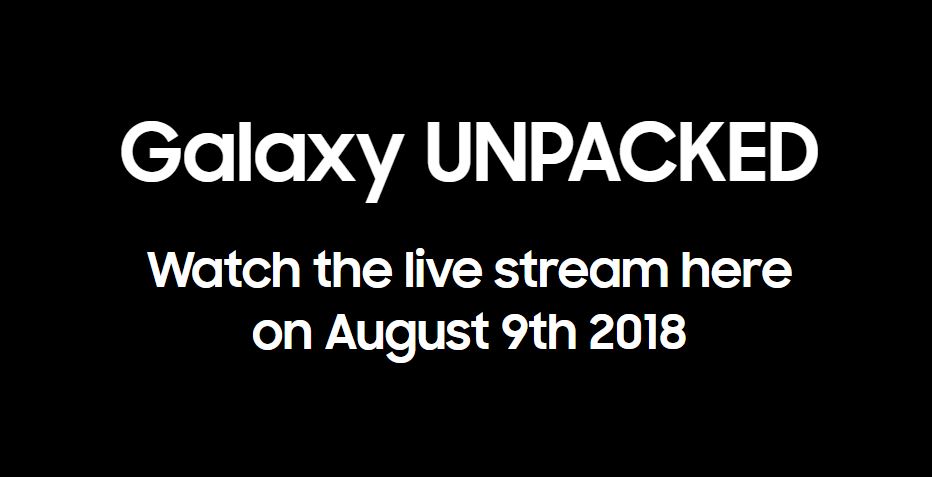 Galaxy Unpacked Comment suivre la présentation du Galaxy Note 9 et, peut-être, de la Galaxy Watch ?