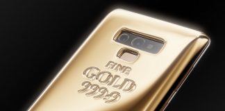 Samsung Galaxy Note 9 Fine Gold Edition