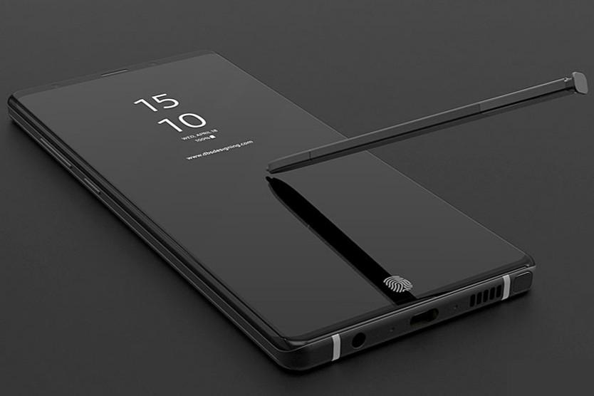 Un concept du Samsung Galaxy Note 9 Un concept du Samsung Galaxy Note 9