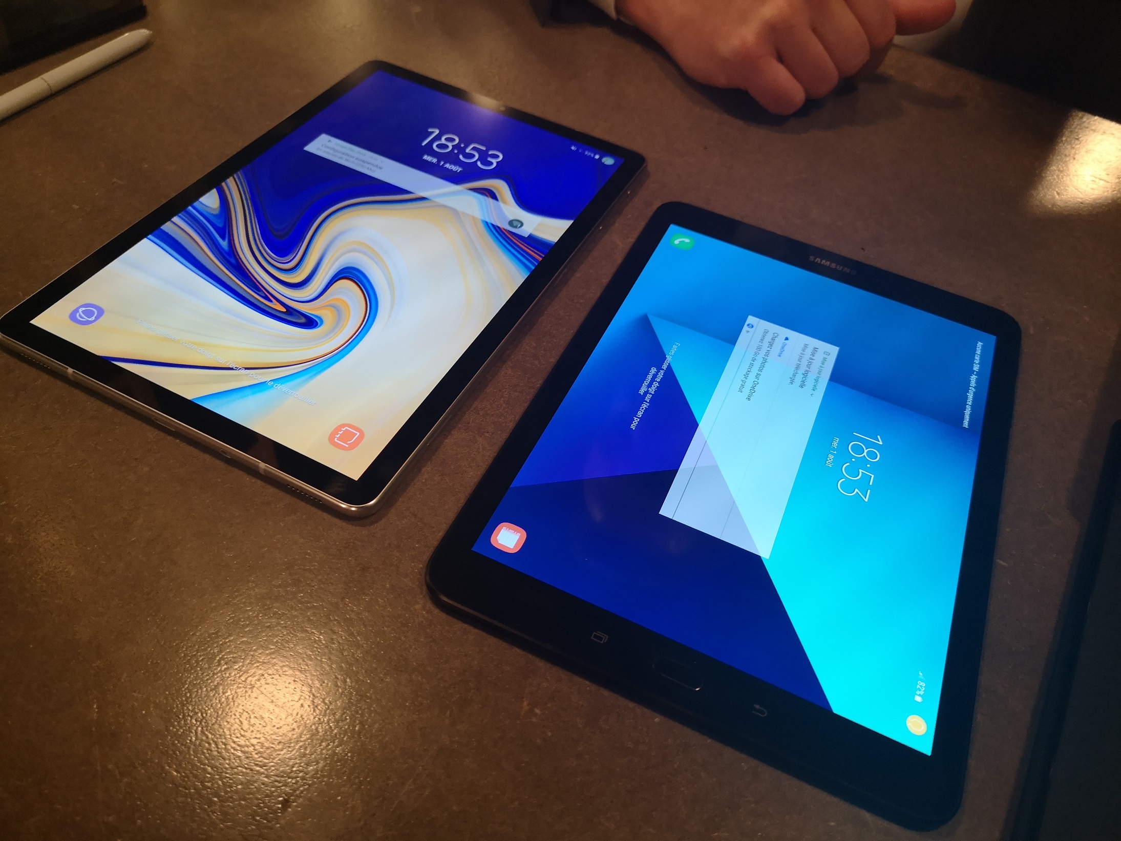 Samsung Galaxy Tab S4 vs Samsung Galaxy Tab S3