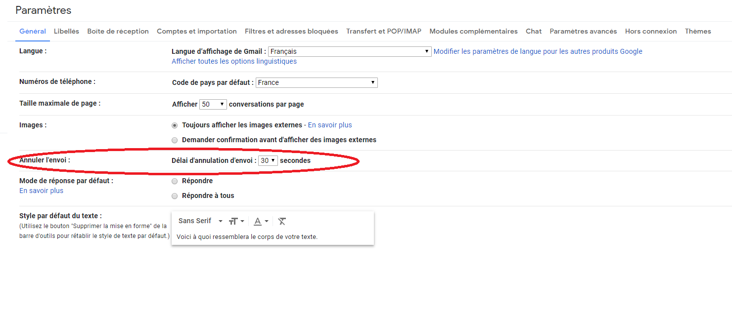 Gmail : vous pouvez annuler un message déjà envoyé
