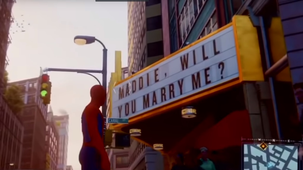 Le Tisseur Spider-Man : une demande en mariage pas comme les autres