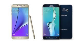 Les Samsung Galaxy Note 5 et Galaxy S6 Edge+ sont officiellement obsolètes