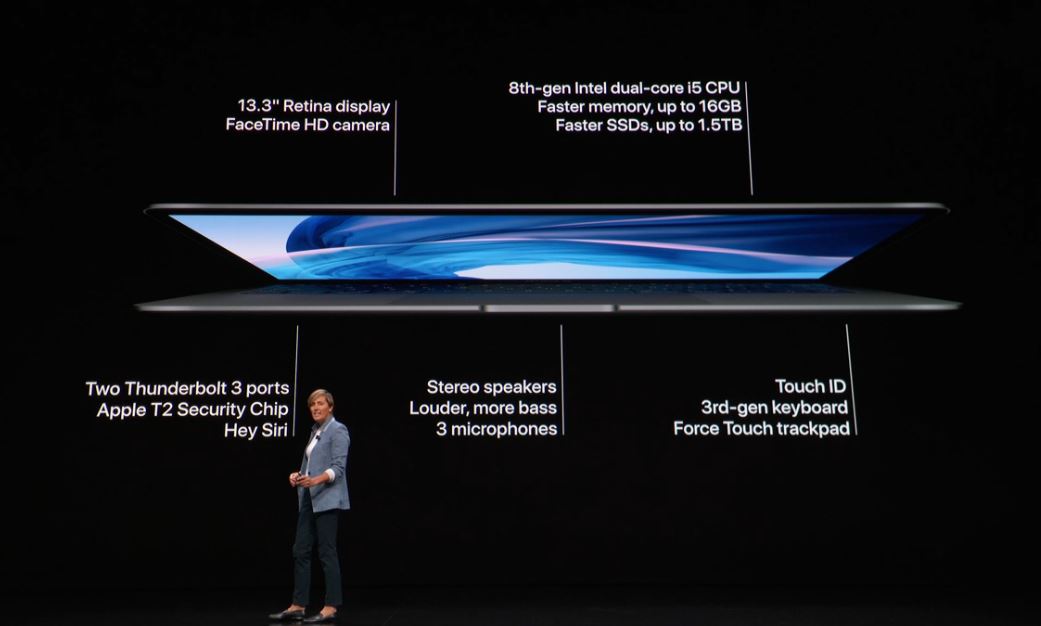 Les specs du MacBook Air 2018 Les specs du MacBook Air 2018