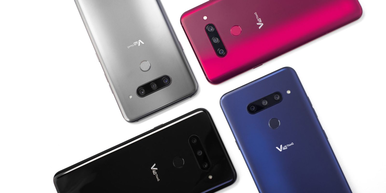 Triple capteur photo du LG V40 ThinQ