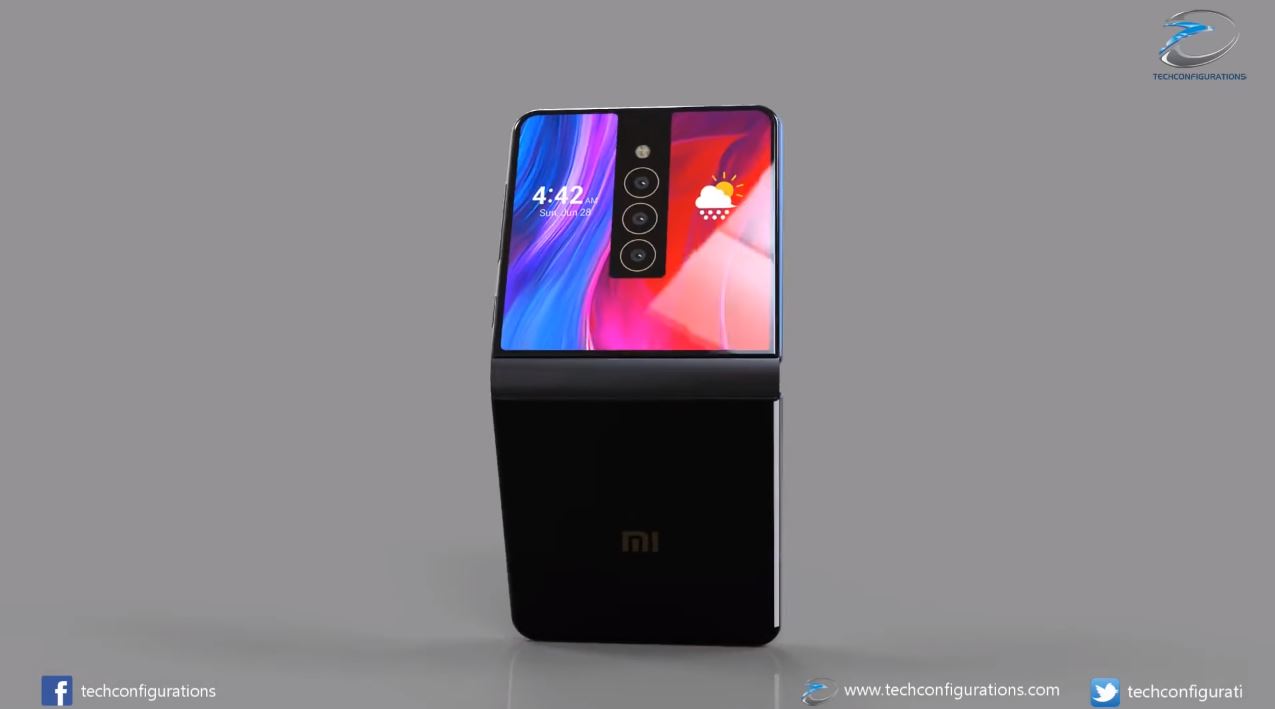 Xiaomi Mi Mix Flex Xiaomi Mi Mix Flex : un smartphone pliable ressemblant à une Game Boy Advance SP