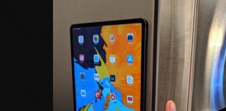L'iPad Pro 2018 se fixe sur un frigo !